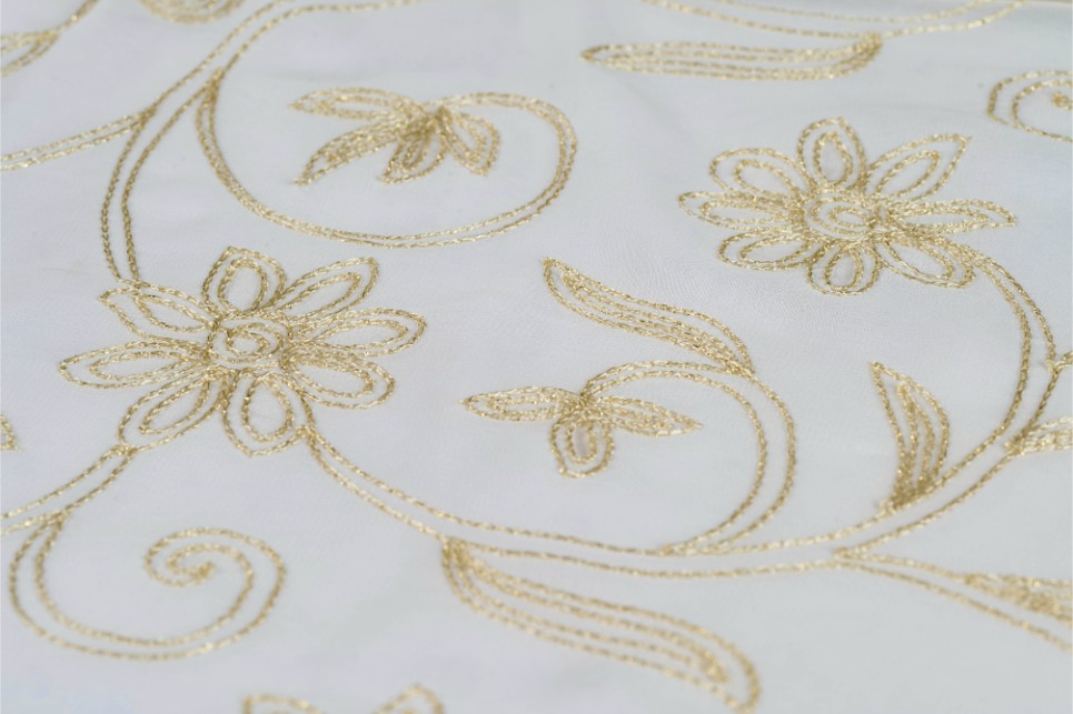 Embroidery on Chiffon - 31